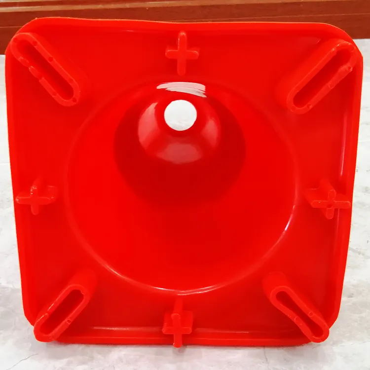 SAFETY TRAFFIC CONE ORANGE MINI 30 CM KERUCUT LALU LINTAS PEMBATAS JALAN SAFETY RUBBER COD MURAH