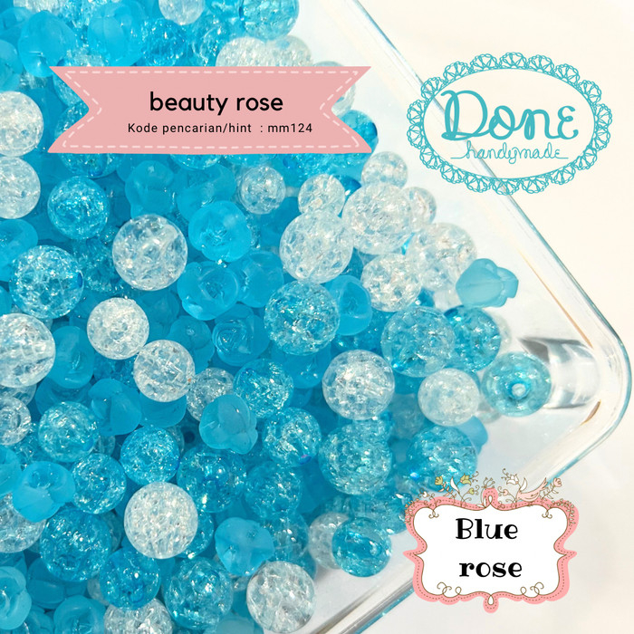 done handymade beauty rose beads manik manik MM124