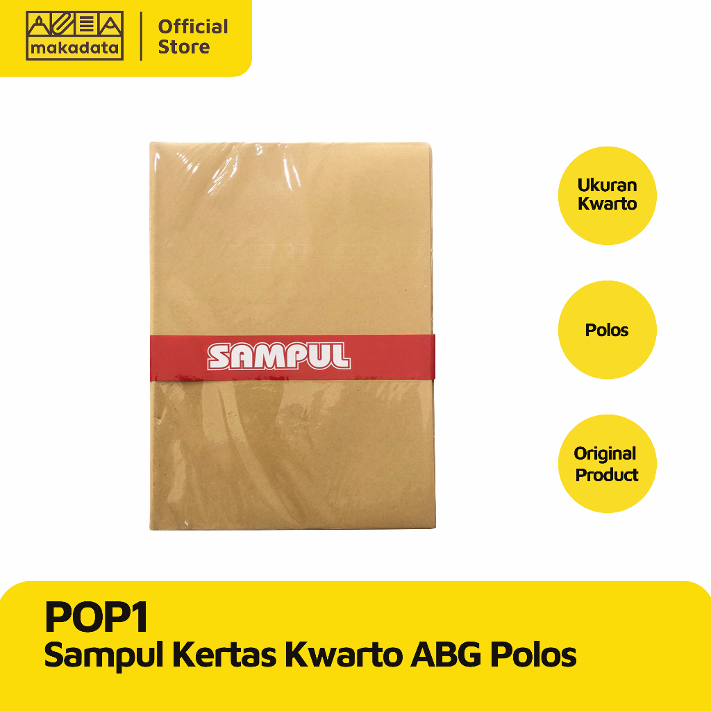 

SAMPUL BUKU POP1 ABG POLOS SIZE KWARTO MURAH
