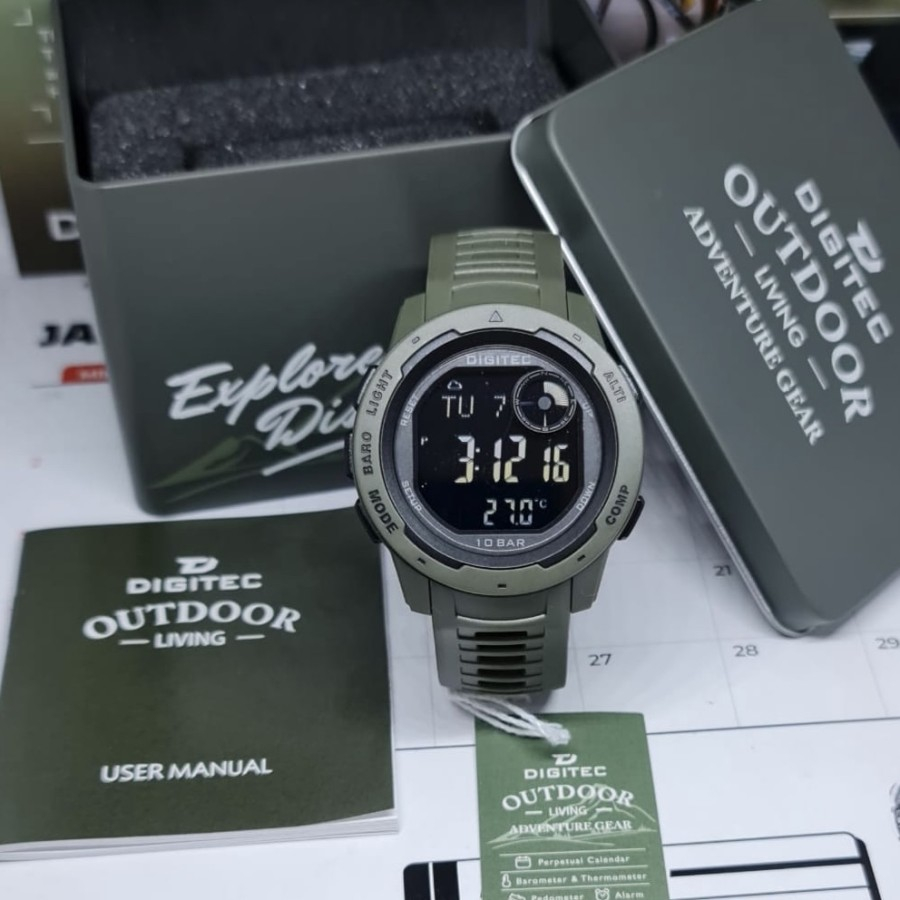 DIGITEC DS-8100T DS 8100T DS8100T Watch Jam Tangan Digitec Original