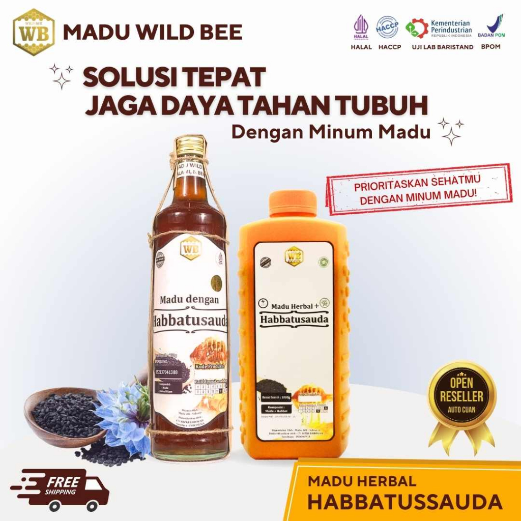 

Madu Habbatusauda / Madu Herbal Apis Melifera - Jumbo