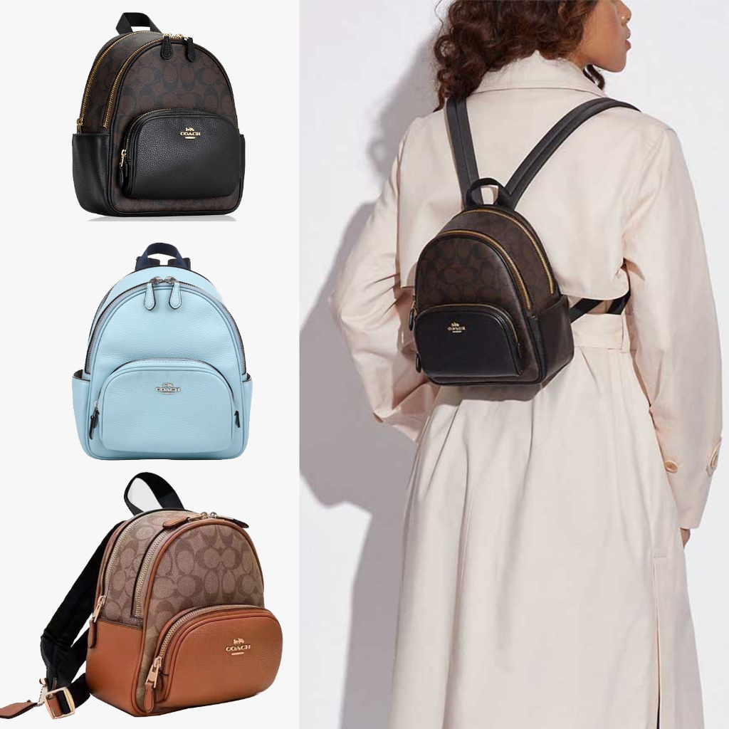 8604 8603 coach Mini Court Backpack Women fashion Bag