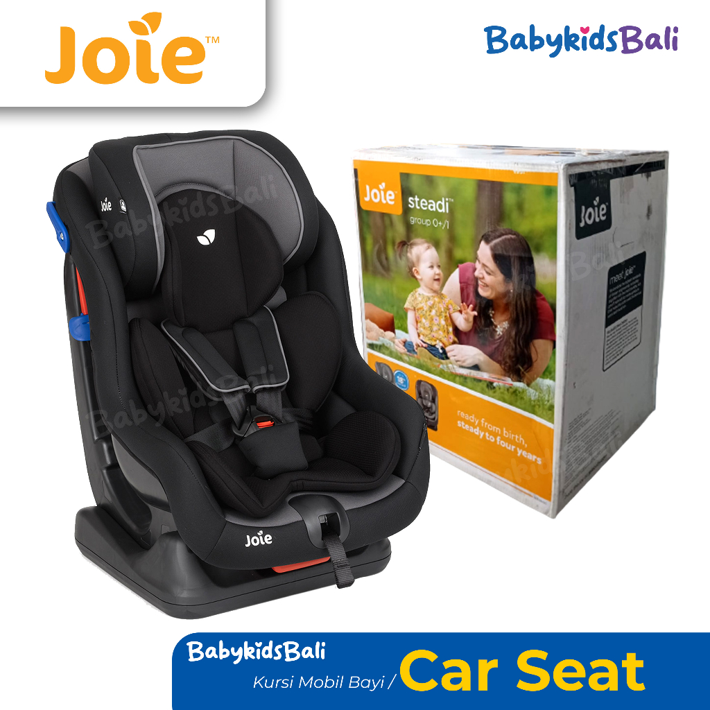 Car Seat Joie Steadi Coal Baby Safety &amp; Comfortable Car Seat / Kursi Mobil Bayi