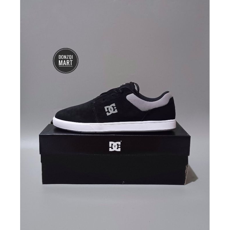 DC Crisis 2 M Shoe Mens Sneakers Shoes - Black/Grey