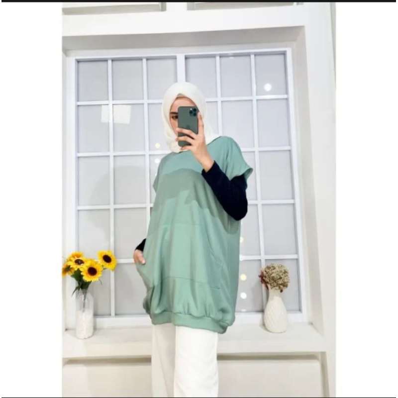 Mybamus Atikah Sporty Outer Mint ( Grade B )