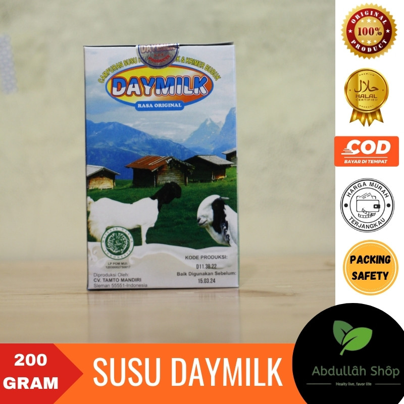 

Daymilk day milk susu kambing etawa utk bronchitis asma tulang