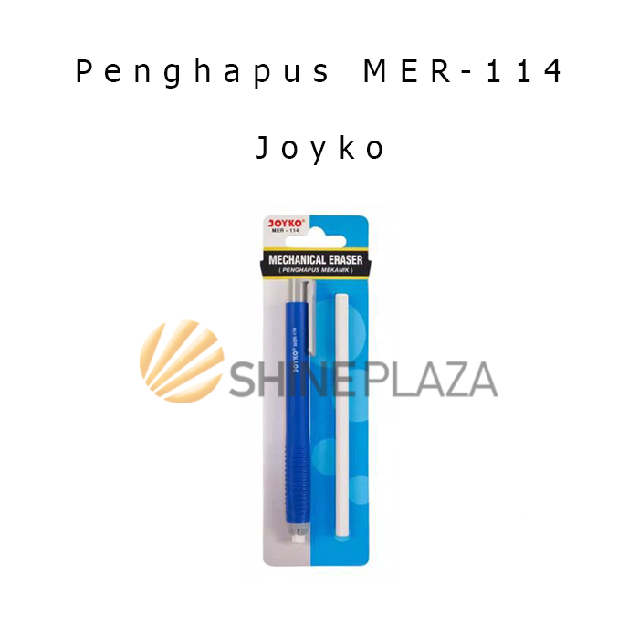 

Penghapus Pensil Mekanik Joyko MER-114 - Mechanic Pencil Eraser Joyko
