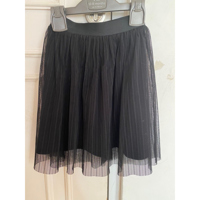 preloved rok hitam anak perempuan uniqlo kids ORI KONDISI PERFECT size 110