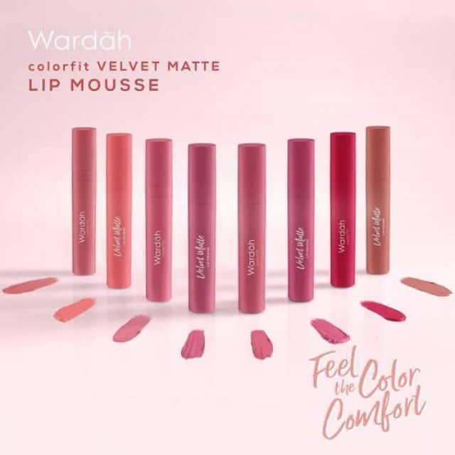 WARDAH Colorfit Velvet Matte Lip Mousse ORI