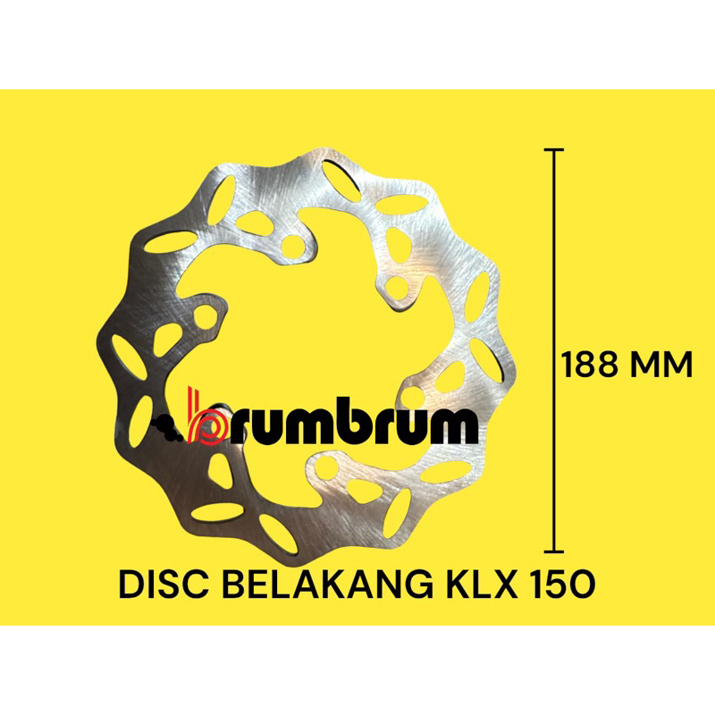 DISC BELAKANG KLX 150 / CAKRAM BELAKANG KLX 150