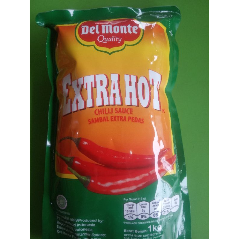 

Sambal Extra Hot Del Monte 1kg