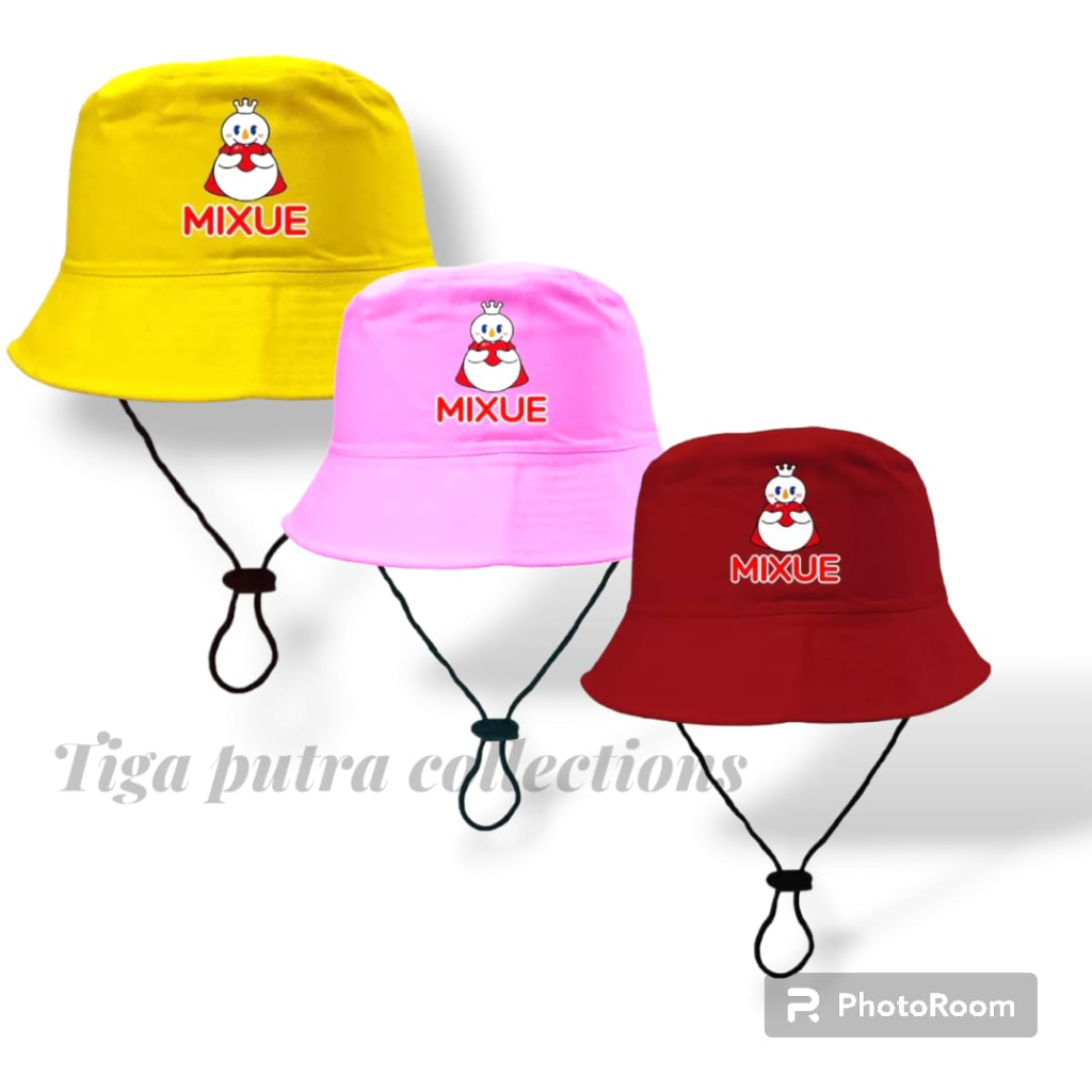 Topi anak MIXUE Topi bucket anak mixue Topi bucket anak perempuan Topi Anak Laki Laki