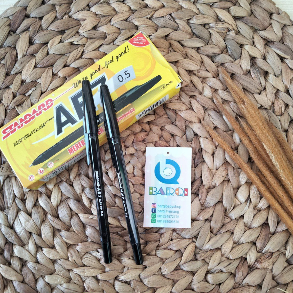 

PULPEN STANDARD/PILOT HITAM BIRU