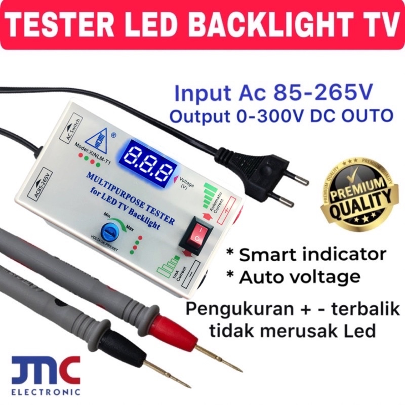 TESTER BACKLIGHT ALAT TES LAMPU LED ALAT UJI TESTER LED BACKLIGHT OTOMATIS 0 - 300V