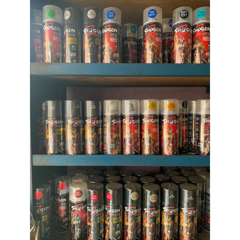 Cat semprot Shogun Z ( GRATIS AMPLAS ) 400 CC / 400 ML