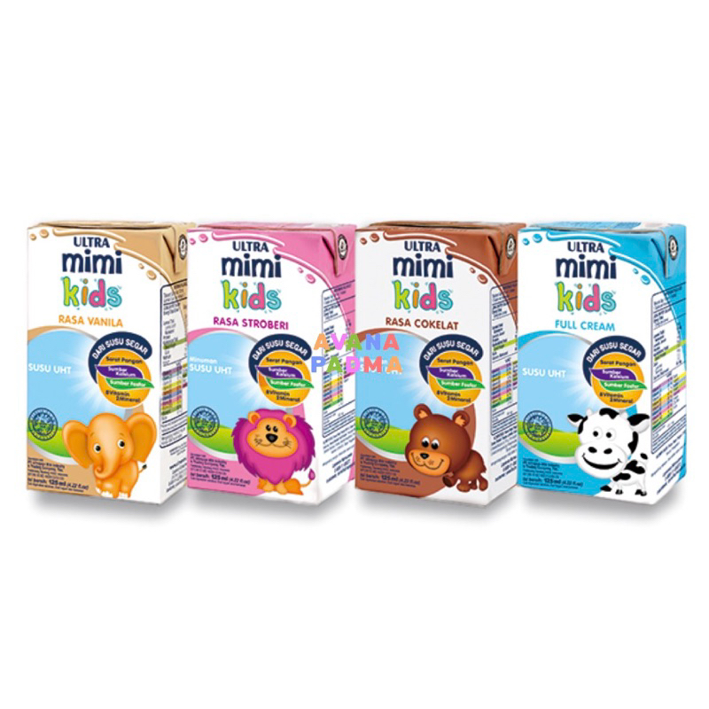 

Ultra Mimi Kids (125ml) (4 Varian Rasa)