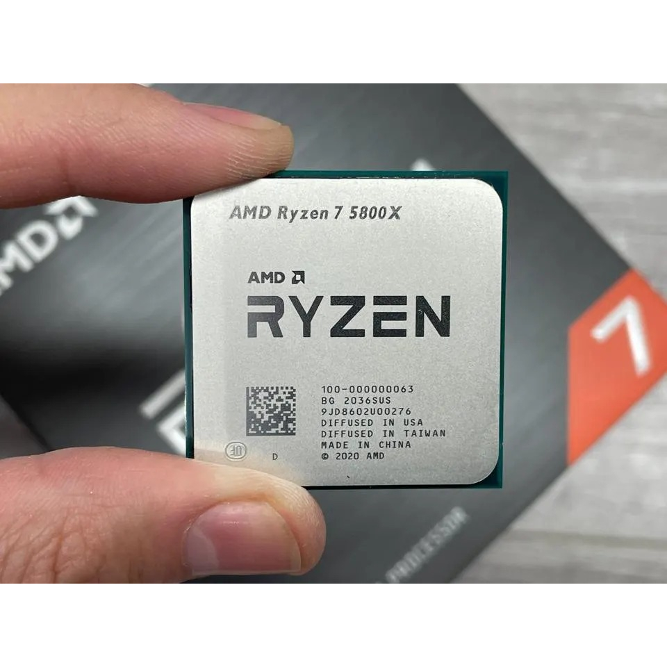 AMD Ryzen 7 5800X 3.8Ghz Up To 4.7Ghz 105W AM4 [Box]