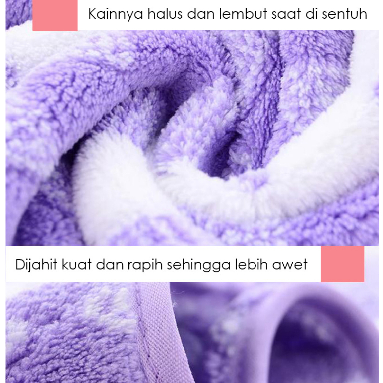 Handuk Mandi Medium Premium High Quality Motif Diamond Size 50x100cm Polyester Tebal Lembut Jumbo Dewasa Perlengkapan Mandi Rumah Tangga Import - H42-C - 88Blanketstore