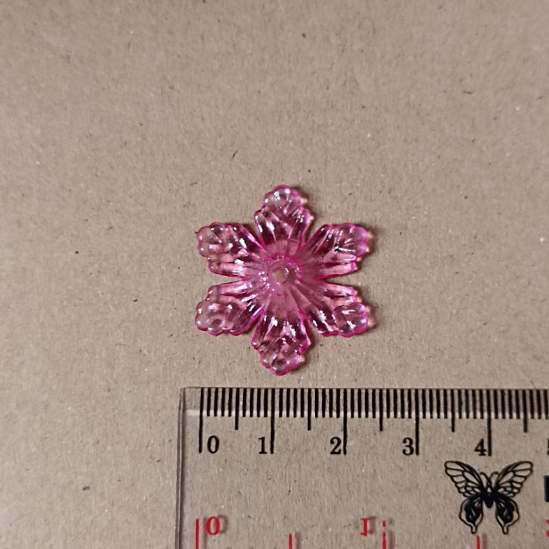 40pcs kelopak ceper kecil bening warna