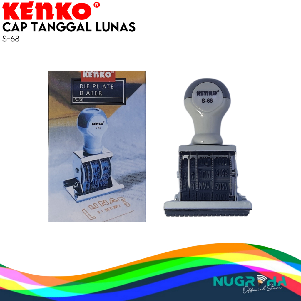 

STEMPEL CAP LUNAS KENKO S-68