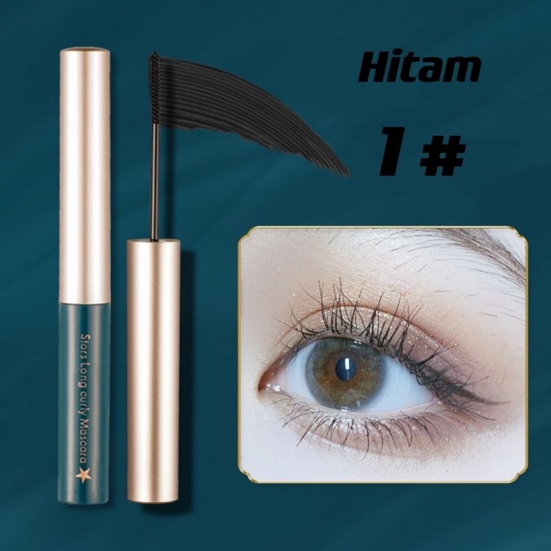 `ღ´ PHINKL `ღ´ Amys Dairy Mascara kemasan warna waterproof anti luntur bulu mata langsung lentik