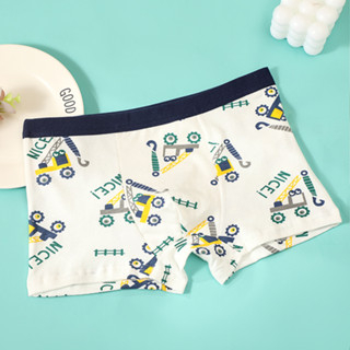 GO!BX1313 Boxer Celana Pendek Anak-anak Unisex Celana dalam CD katun Motif Mobil Car Kartun Lucu