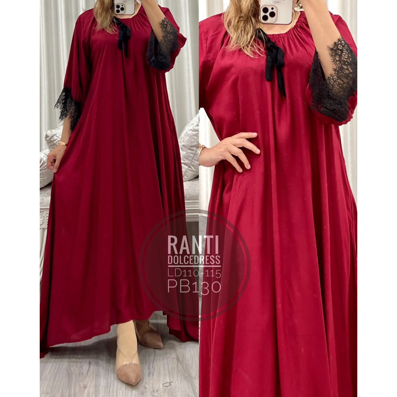 Daster Arab Dolce RANTI Home Dress Rayon Big Size