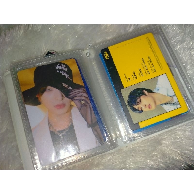 PHOTOCARD ATEEZ THE WORLD MOVEMENT ( MINGI )