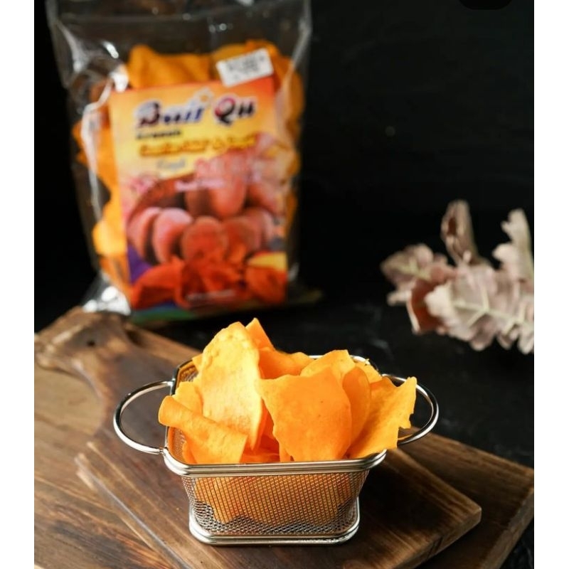 KERIPIK UBI JALAR SWEET POTATO CHIPS BALIQU/DEWATA KRESSH 150GR