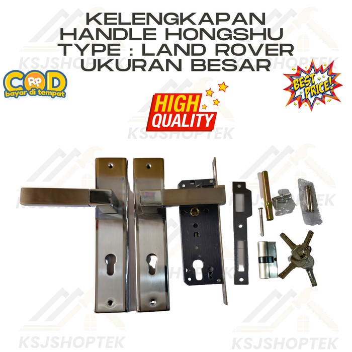 KUNCI PINTU BESAR HONGSHU PER DUS 18 BJ GROSIR SELOT PINTU TEBAL 2 MM