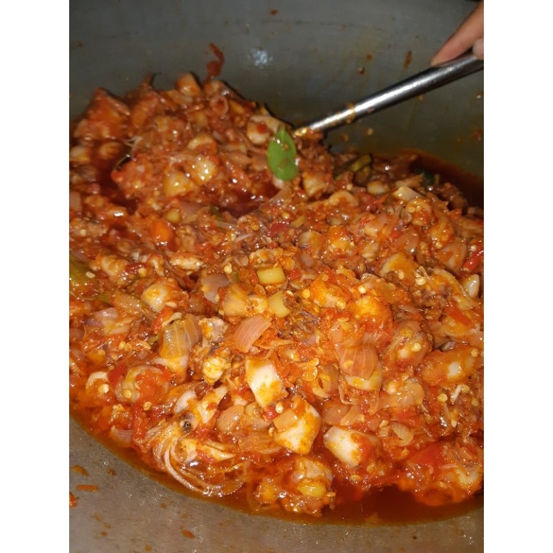 

TERMURAH sambal cumi bandung dapur mang uu