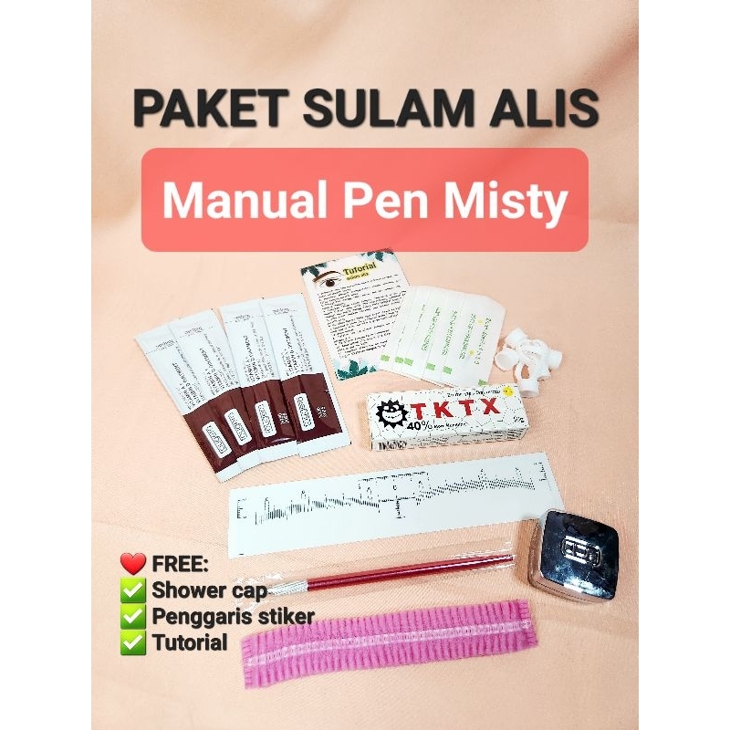 NEW Paket Sulam Alis Manual Pen Misty ORIGINAL