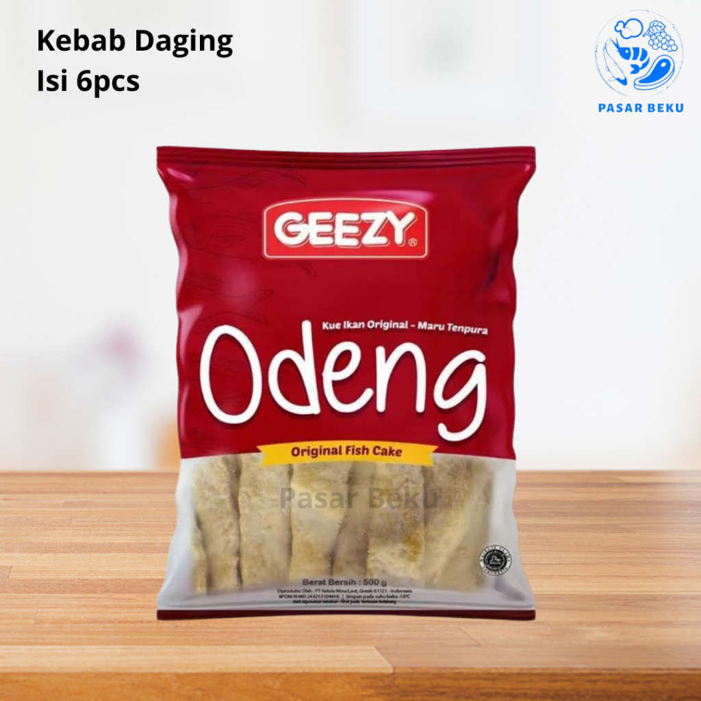 

(Khusus AREA SUMBAR) Geezy Odeng Maru Tempura Original 500gr Frozen Food Pasar Beku Padang