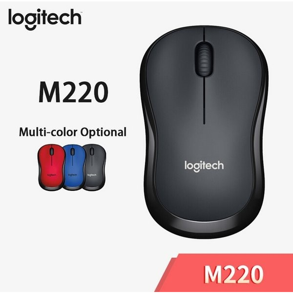 M220 Mouse Wireless Silent Click USB