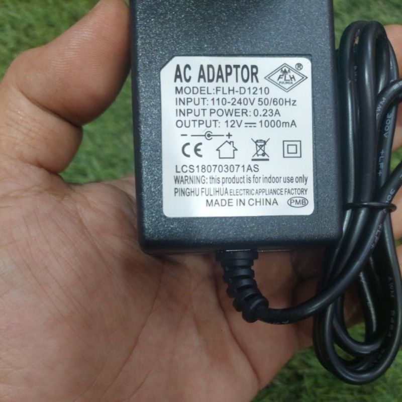 CHARGER BATERAI AKI PMB ORIGINAL 12 VOLT 1000 mA CASAN MOBIL AKI