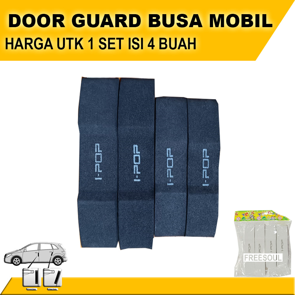 Door Guard BUSA IPOP - Pelindung PIntu Mobil Doorguard Eva Foam