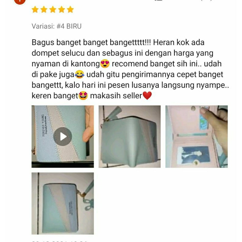 DOMPET WANITA LIPAT | DOMPET MURAH | FASHION WANITA