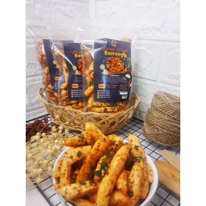

Basreng Tenggiri Premium kaya herbal