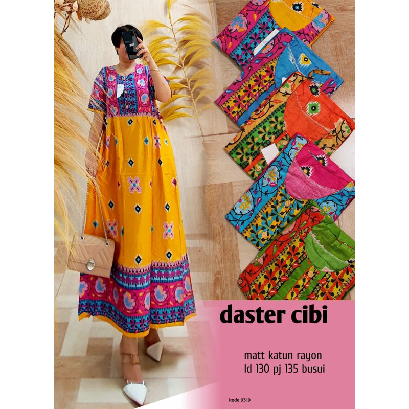 Daster chibi premium panjang/daster premium/daster lengan pendek/daster rayon/daster premium/daster 