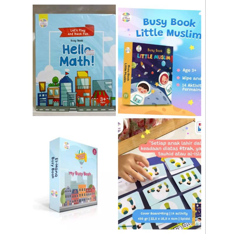 My Busy Book/Busy Book Little muslim/Busy Book Hello Math