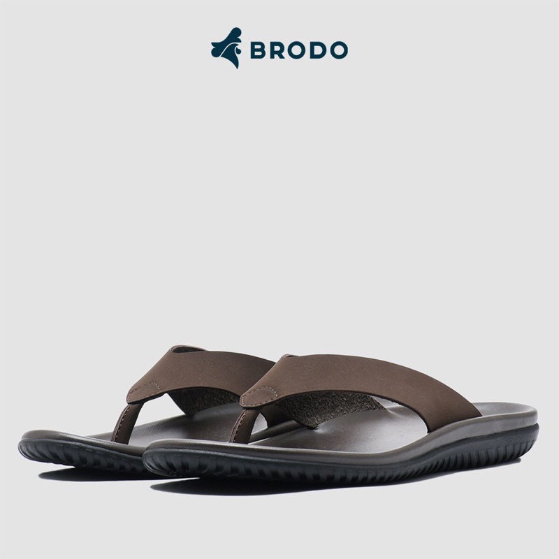 brodo - sandal flipper brown bs