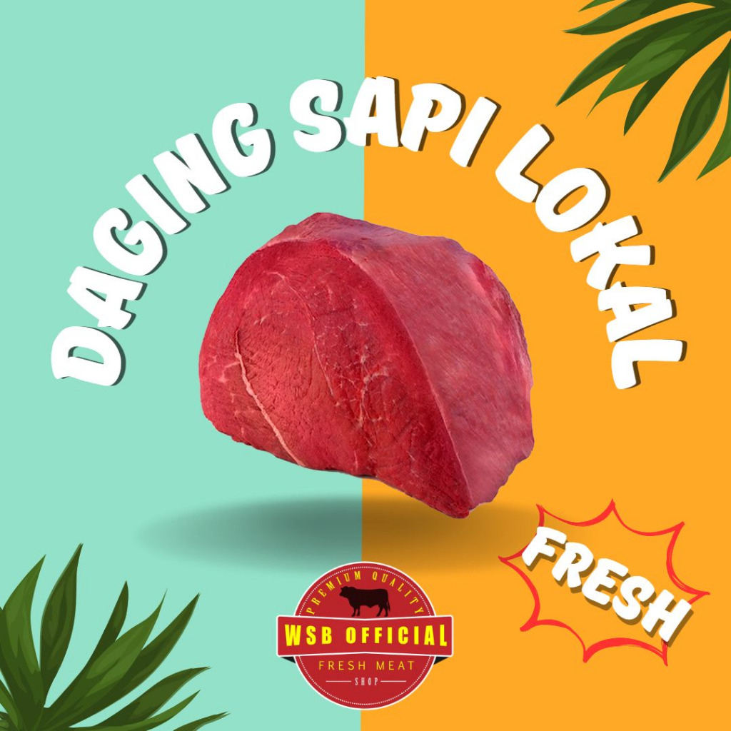 

Daging Sapi Lokal Segar 1 Kg