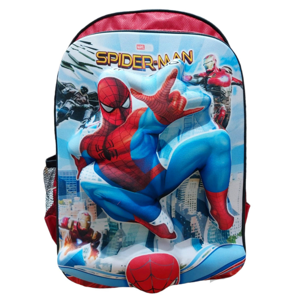 Tas sekolah SD Embos spider superhero Tas anak laki-laki SD