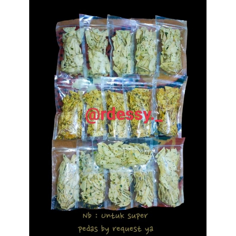 

Basreng Daun Jeruk varian rasa