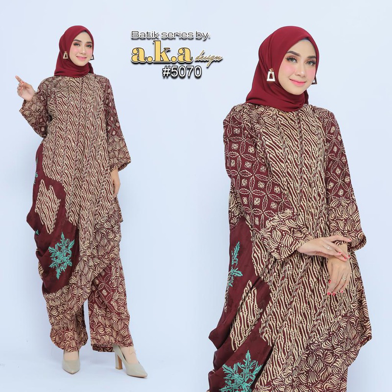 STELAN CELANA BATIK SEMI SUTRA A.K.A DESIGN