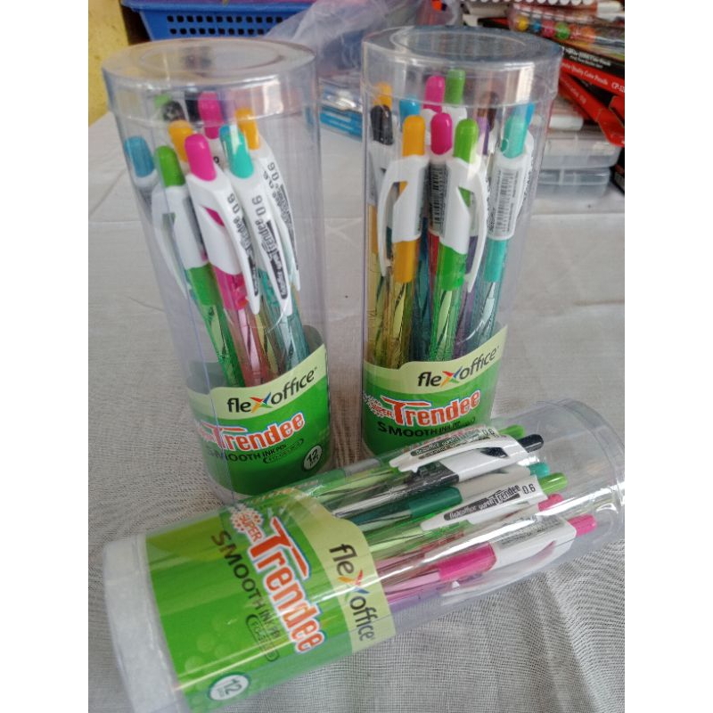 

Pulpen Trendee 0.6mm Flexoffice / bulpen 1 pack (isi 12pcs)