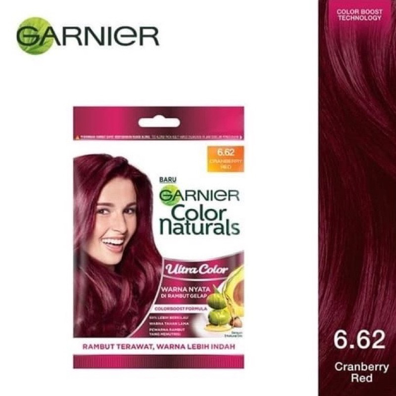 GARNIER COLOR NATURALS SACHET 6.62 CRANBERRY RED