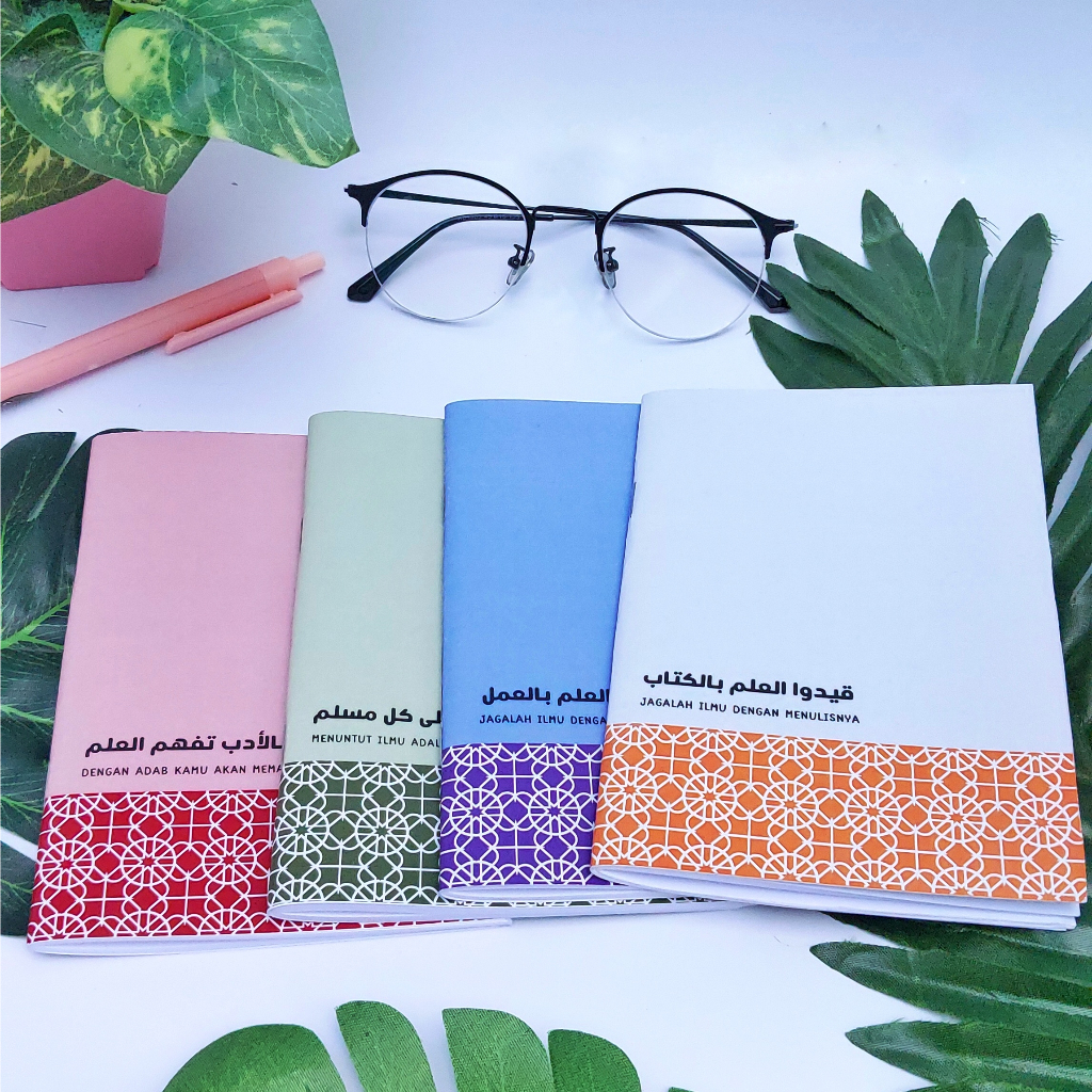 

HAMPERS BOX NOTEBOOK / BUKU TULIS/ HADIAH BUKU CATATAN KAJIAN - SERI THALIBUL ILMI