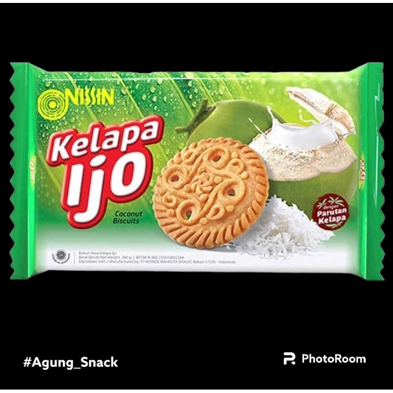 

Nissin | Biskuits kelapa Ijo 280 Gram