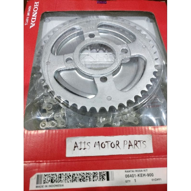 Gir Set Plus Rantai Set Megapro/Megapro Lama,Primus ,Hiu,Neotech,Gl Pro,Max